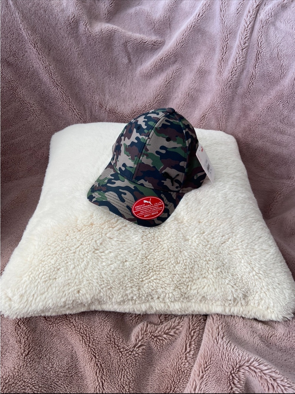 Puma Camouflage Fitted Baseball Cap